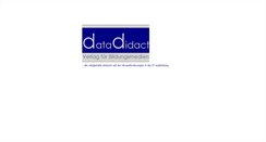 Desktop Screenshot of datadidact.de