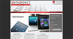Desktop Screenshot of datadidact.nl